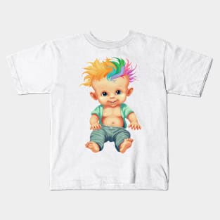 Retro 90s Baby Kids T-Shirt